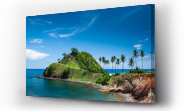 morze, palmy, plaża