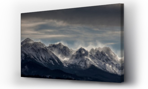 Wizualizacja Obrazu : #102397453 Halny w Tatrach