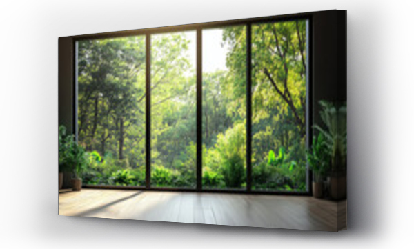 Okno, pejzaż, widok