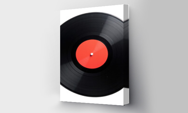 Wizualizacja Obrazu : #1085717673 Vinyl record isolated on white background PNG transparent