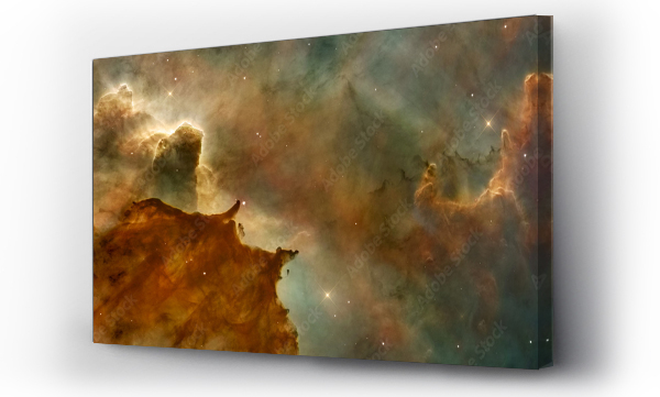 Wizualizacja Obrazu : #108686983 Beautiful nebula in cosmos far away. Retouched image. Elements of this image furnished by NASA
