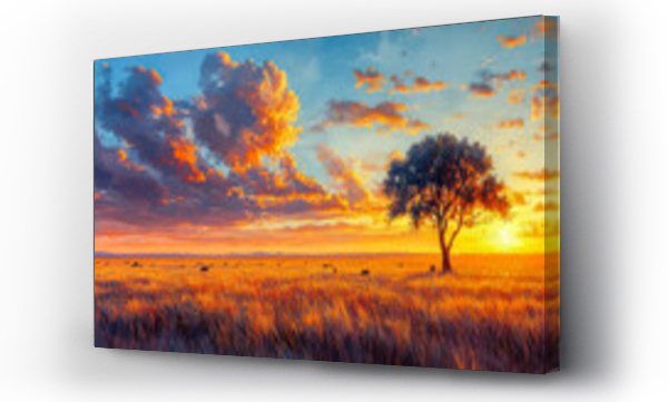 Wizualizacja Obrazu : #1129055365 African  savannah