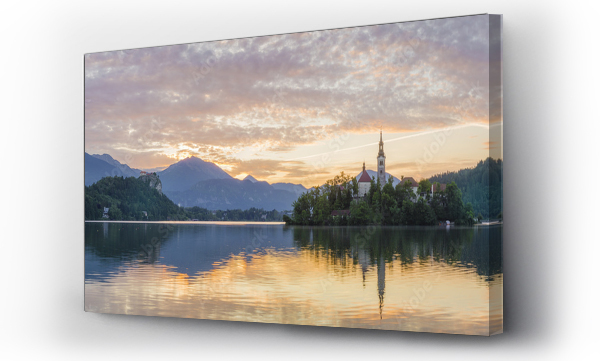 pejzaż, Widok na jezioro