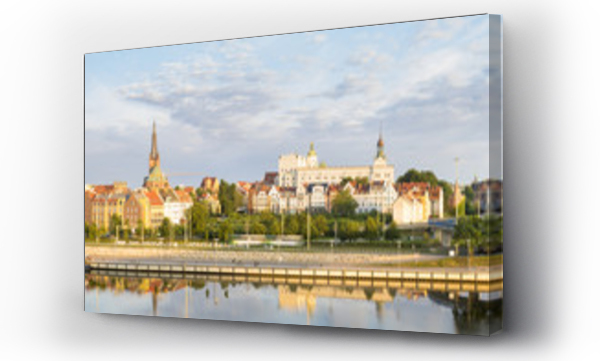 Wizualizacja Obrazu : #115055502 Panorama starego miasta w Szczecinie,Polska