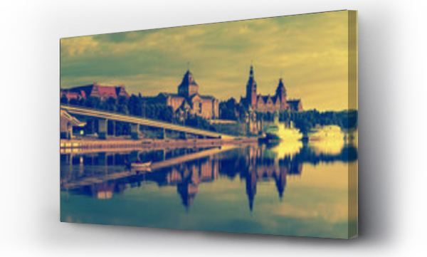 Wizualizacja Obrazu : #115055558 Panorama starego miasta w Szczecinie,Polska
