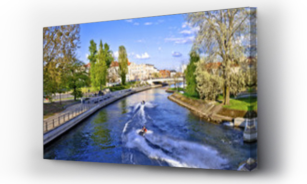 Wizualizacja Obrazu : #116501565 Brda River in Bydgoszcz City - Poland