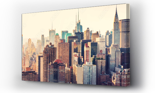 Wizualizacja Obrazu : #117329644 Aerial view of the New York City skyline