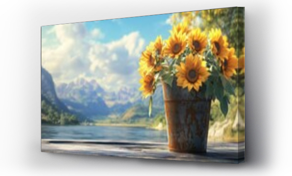 Kwiaty, słoneczniki