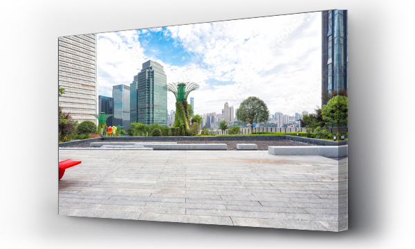 Wizualizacja Obrazu : #118227912 modern office buildings in chongqing
