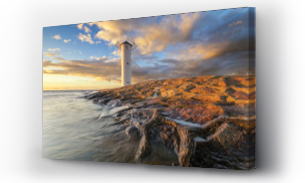 Bałtyk, latarnia, latarnia morska, morze, morze bałtyckie, plaża, Świnoujście plaża