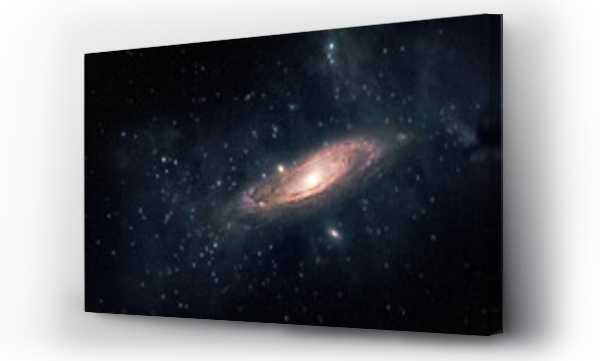 Wizualizacja Obrazu : #1249181182 Andromeda deep space photography, a majestic galaxy