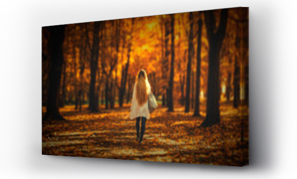Wizualizacja Obrazu : #126006062 Jesienna kobieta, Polska