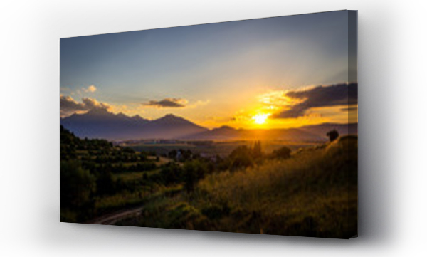 góry, Słowacja, zachód