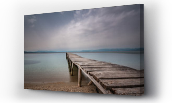 drewniany, molo, morze, Morze pomost, Pomost