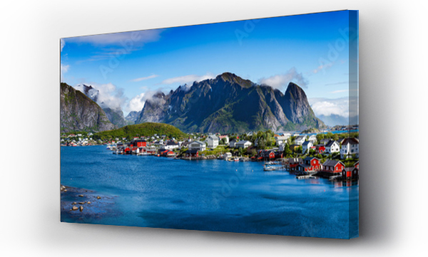 Wizualizacja Obrazu : #135931800 Lofoten archipelago panorama