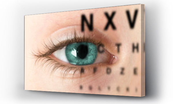 Wizualizacja Obrazu : #136415114 Vision test - Prova della vista