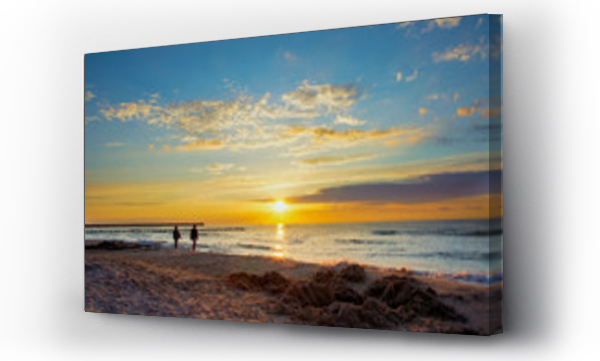 Bałtyk, bałtyk plaża, morze, plaża, ustka, zachód słońca