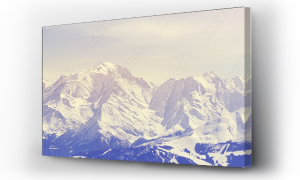 Wizualizacja Obrazu : #138109999 Mont Blanc Panoramique