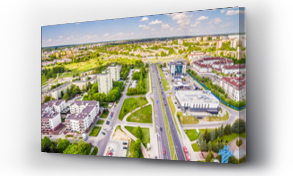 Wizualizacja Obrazu : #139087466 Lublin z lotu ptaka. Dzielnica Czuby zdj?cie z drona.