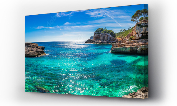 hiszpania, Krajobrazy, majorca, majorka, mediterranean, natura, Panorama, panoramiczny, pasmo, perspektywa, wczasy, wybrzeże, wybrzeżu