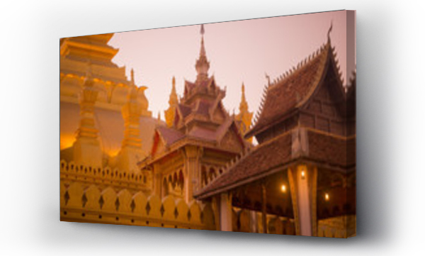 Wizualizacja Obrazu : #147516194 LAOS VIENTIANE PHA THAT LUANG