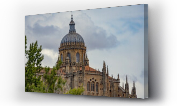 Wizualizacja Obrazu : #1539149036 Baroque bell tower and dome of the La Clerecia building Salamanca Spain