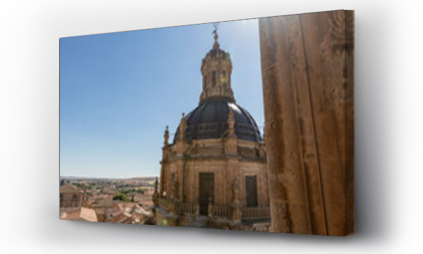 Wizualizacja Obrazu : #1539150125 Baroque bell tower and dome of the La Clerecia building Salamanca Spain