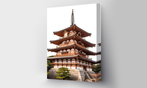 Wizualizacja Obrazu : #1542456365 The Taipei Confucius Temple on Isolated transparent background png. generated with AI