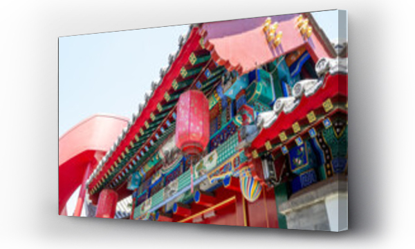 Wizualizacja Obrazu : #1554742413 Colorful traditional Asian architecture