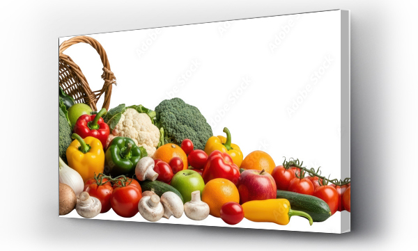 kosz warzyw, owoc, owoce