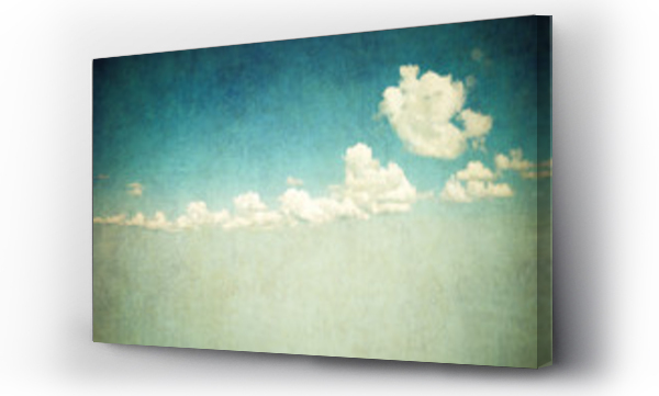 Wizualizacja Obrazu : #159698752 retro image of cloudy sky