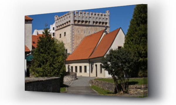 Wizualizacja Obrazu : #1668895318 Public park Parkan in Prachatice, South Bohemia, Czech Republic, Europe
