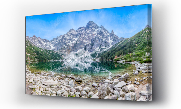góry, morskie oko, Tatry, tatry zima