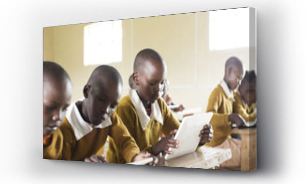 Wizualizacja Obrazu : #174627493 Primary school. Kenya.