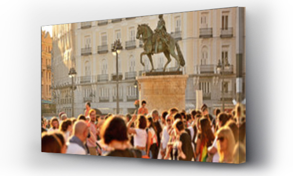 Wizualizacja Obrazu : #175115197 Puerta del Sol, Madryt, Hiszpania