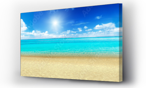 Wizualizacja Obrazu : #175220928 Sea beach panorama