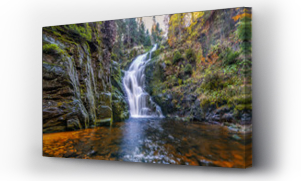 góry, Karkonosze, Szklarska Poręba, wodospad