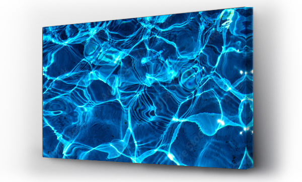 Wizualizacja Obrazu : #177754016 Woda abstrakcyjne tło. niebieski wody falowanie tło