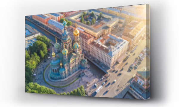 Wizualizacja Obrazu : #179671659 Church of the Savior on Spilled Blood in the sunlight, Saint Petersburg, Russia