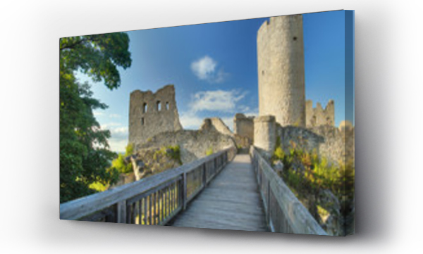 Wizualizacja Obrazu : #180737155 Castle Wolfstein near Neumarkt in der Oberpfalz, Germany