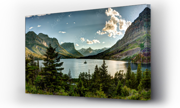Wizualizacja Obrazu : #181205685 Montana Glacier National Park Vista