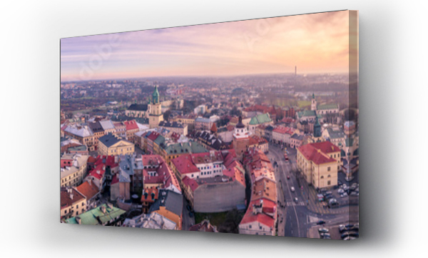 Architektura, lublin, lublin panorama, miasto