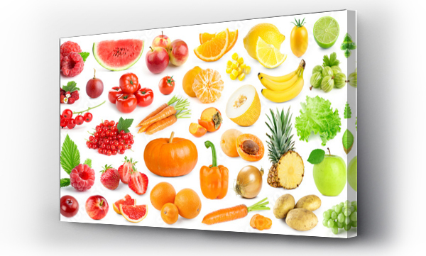 Wizualizacja Obrazu : #184434930 Zbiór owoców i warzyw