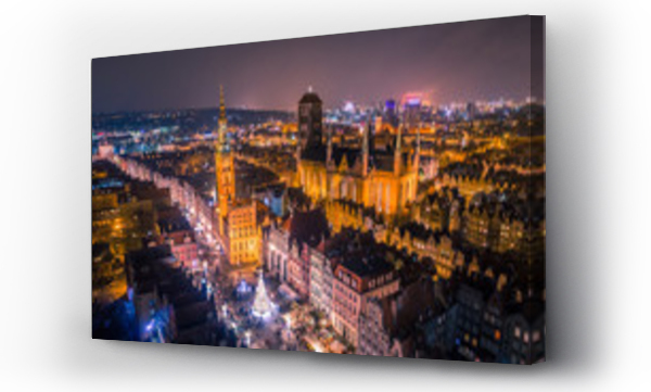 Gdańsk, miasto, STARÓWKA, zima