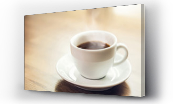Wizualizacja Obrazu : #187709505 Hot black espresso coffee in the cup