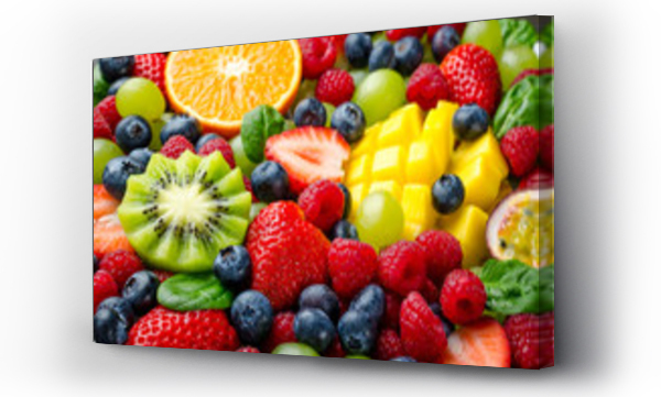 Wizualizacja Obrazu : #191726915 Fruit platter, close-up