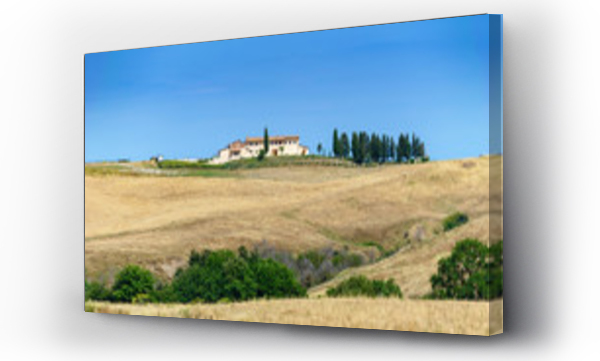 Krajobrazy, toskania, włochy toskania