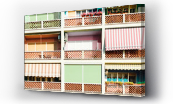 Wizualizacja Obrazu : #196696043 Pastel Building With Colorful Balconies

Pastel and retro building with various colorful balconies.