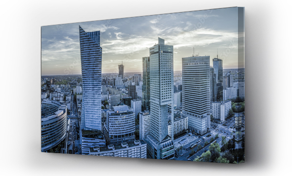 Panorama, Warszawa, wieżowce