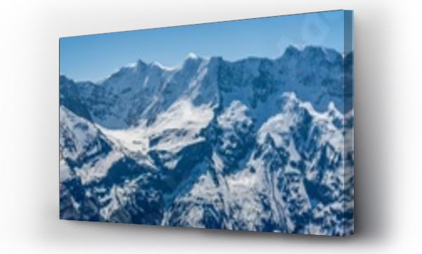 Szwajcaria, śnieg Alpy panorama widok